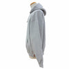 シュプリーム Satin Applique Hooded Sweatshirt バックロゴ プルオーバー パーカー グレー L メンズ