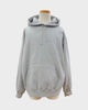 シュプリーム Satin Applique Hooded Sweatshirt バックロゴ プルオーバー パーカー グレー L メンズ