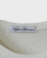 ヒステリックグラマー SATURDAY NIGHT TO SUNDAY MORNING Tシャツ ホワイト FREE レディース - NEWSED