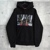 Scarface Friend Hooded Sweatshirt シュプリーム スカーフェイス パーカー フーディー ブラック メンズ - NEWSED