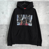 Scarface Friend Hooded Sweatshirt シュプリーム スカーフェイス パーカー フーディー ブラック メンズ - NEWSED