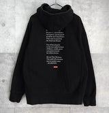 Scarface Friend Hooded Sweatshirt シュプリーム スカーフェイス パーカー フーディー ブラック メンズ - NEWSED