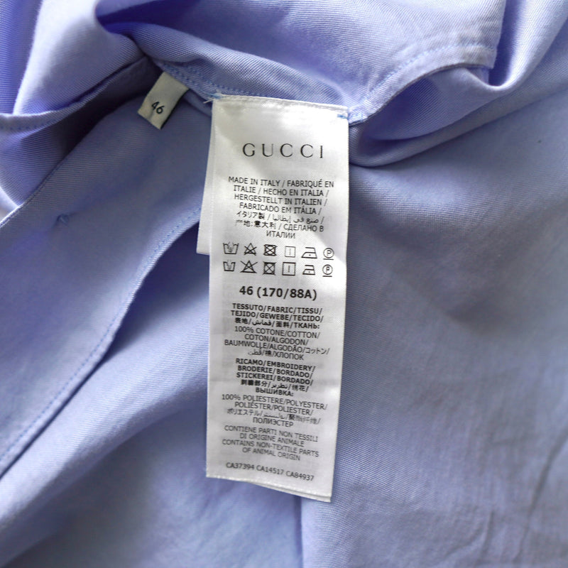 Scribble Logo Open Collar Shirt - NEWSED