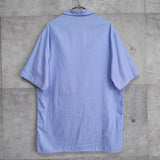 Scribble Logo Open Collar Shirt - NEWSED