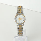 エルメス セリエ SE4.220 1012095 ステンレススチール ゴールドプレート クォーツ 白文字盤 腕時計 レディース 電池交換済み - NEWSED