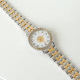 エルメス セリエ SE4.220 1012095 ステンレススチール ゴールドプレート クォーツ 白文字盤 腕時計 レディース 電池交換済み - NEWSED