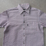 Seersucker Stripe Shirt - NEWSED