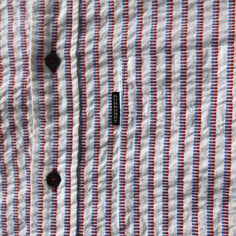 Seersucker Stripe Shirt - NEWSED