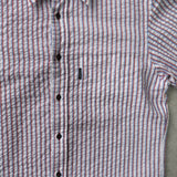Seersucker Stripe Shirt - NEWSED