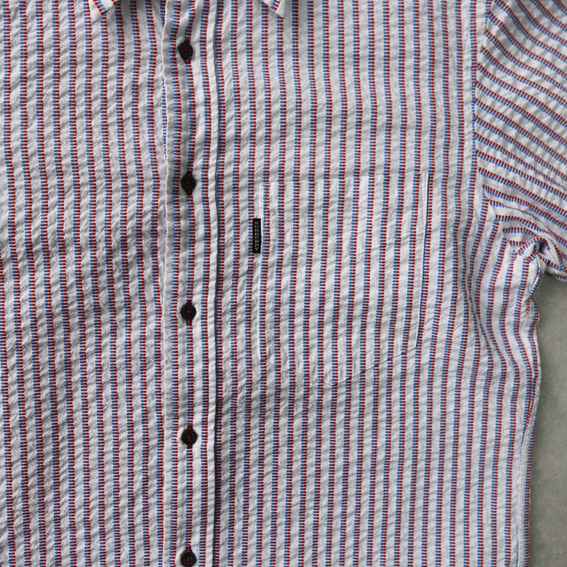 Seersucker Stripe Shirt - NEWSED