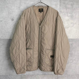 Sefton Liner カーハート ワークインプログレス バックロゴ キルティング ライナージャケット カーキ - NEWSED