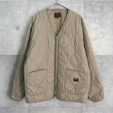 Sefton Liner カーハート ワークインプログレス バックロゴ キルティング ライナージャケット カーキ - NEWSED