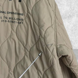 Sefton Liner カーハート ワークインプログレス バックロゴ キルティング ライナージャケット カーキ - NEWSED