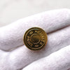 Sellier Gold Round Earring