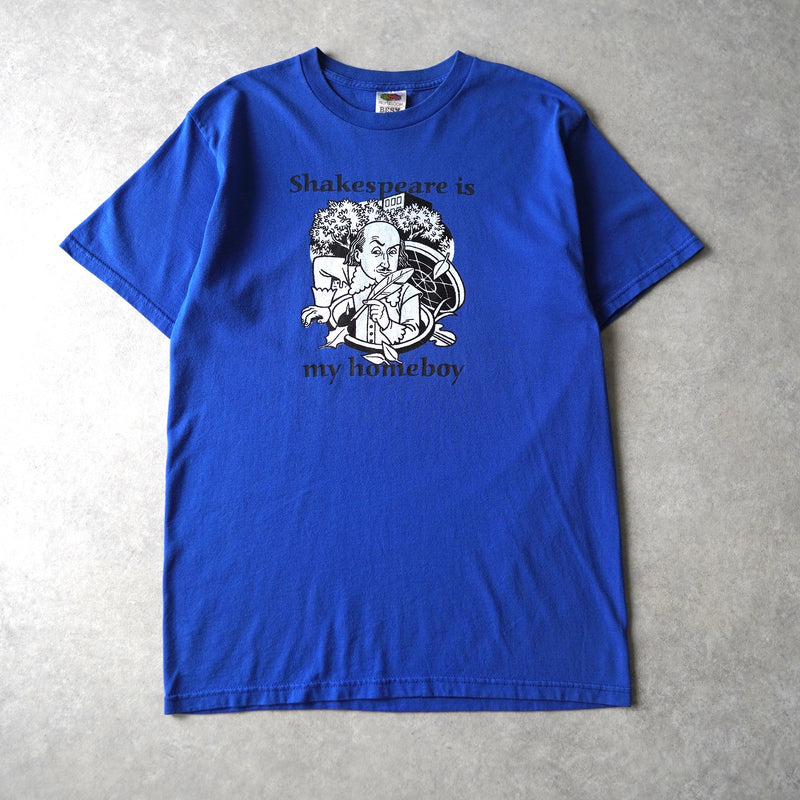 "Shakespeare" printed tee shirt - NEWSED