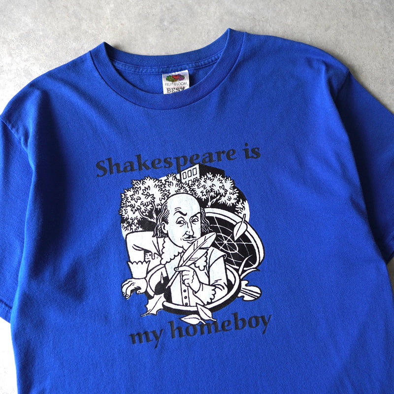 "Shakespeare" printed tee shirt - NEWSED