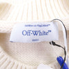 オフホワイト SHARED LOGO KNIT CREWNECK ロゴニット セーター クリーム M メンズ 未使用品