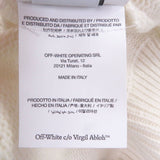 オフホワイト SHARED LOGO KNIT CREWNECK ロゴニット セーター クリーム M メンズ 未使用品 - NEWSED