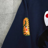 Shark Crewneck Sweatshirt エイプ シャーク スウェット ネイビー - NEWSED