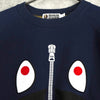 Shark Crewneck Sweatshirt エイプ シャーク スウェット ネイビー