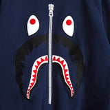 Shark Crewneck Sweatshirt エイプ シャーク スウェット ネイビー - NEWSED