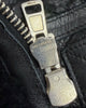 バレンシアガ Shearling Bombadier ロゴデザイン ムートンジャケット ボンバージャケット ブラック 46 メンズ