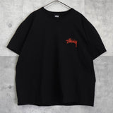 ステューシー Shells Tee バック プリント Tシャツ ブラック - NEWSED
