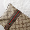 Shelly Line GG Pattern Mini Boston Bag