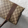 Shelly Line GG Pattern Mini Boston Bag