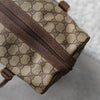 Shelly Line GG Pattern Mini Boston Bag