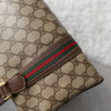 Shelly Line GG Pattern Mini Boston Bag