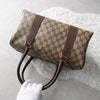 Shelly Line GG Pattern Mini Boston Bag