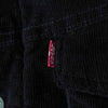 リーバイス SHERPA LINED TRUCKER JACKET コーデュロイ襟 ボアジャケット ブラック メンズ