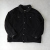 リーバイス SHERPA LINED TRUCKER JACKET コーデュロイ襟 ボアジャケット ブラック メンズ