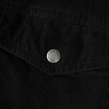 リーバイス SHERPA LINED TRUCKER JACKET コーデュロイ襟 ボアジャケット ブラック メンズ - NEWSED