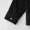 リーバイス SHERPA LINED TRUCKER JACKET コーデュロイ襟 ボアジャケット ブラック メンズ