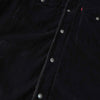 リーバイス SHERPA LINED TRUCKER JACKET コーデュロイ襟 ボアジャケット ブラック メンズ