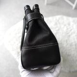Signature Leather Tote Bag - NEWSED