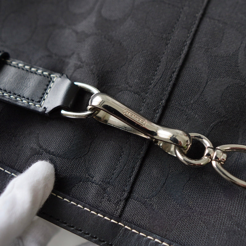 Signature Leather Tote Bag - NEWSED