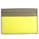 ロエベ SIGNATURE PLAIN CARDHOLDER シグネチャー プレーン カードホルダー ロゴ カードケース ブラウン レディース - NEWSED