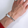 Silver 925 Flat Link Chain Bracelet