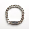 Silver 925 Flat Link Chain Bracelet