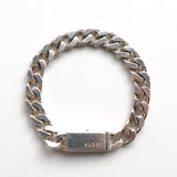 Silver 925 Flat Link Chain Bracelet - NEWSED