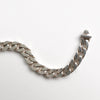 Silver 925 Flat Link Chain Bracelet