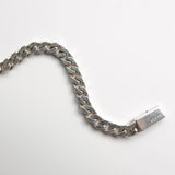 Silver 925 Flat Link Chain Bracelet - NEWSED