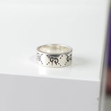 Silver 925 Gucci Ghost Ring #19 - NEWSED