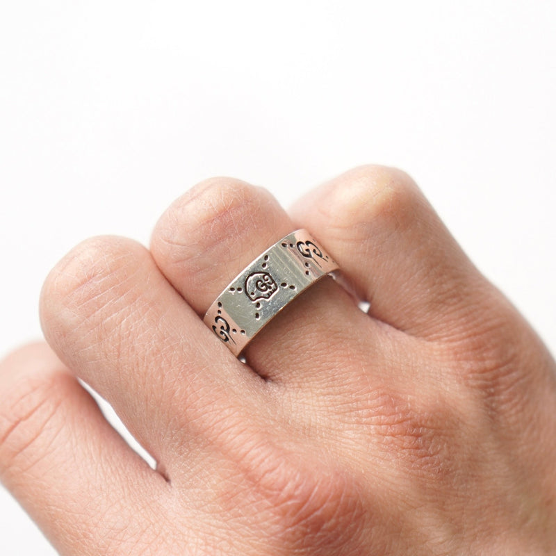 Silver 925 Gucci Ghost Ring #19 - NEWSED