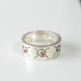 Silver 925 Gucci Ghost Ring #19 - NEWSED