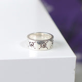 Silver 925 Gucci Ghost Ring #19 - NEWSED