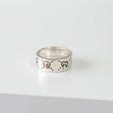 Silver 925 Gucci Ghost Ring #19 - NEWSED